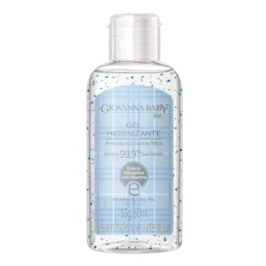 Álcool em Gel Higienizante Giovanna Baby Blue 60ml