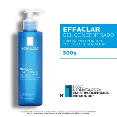 Gel de Limpeza Facial Effaclar Concentrado La Roche-Posay