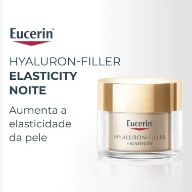 Eucerin Hyaluron-Filler Elasticity Noite Creme Facial Anti-Idade 50ml