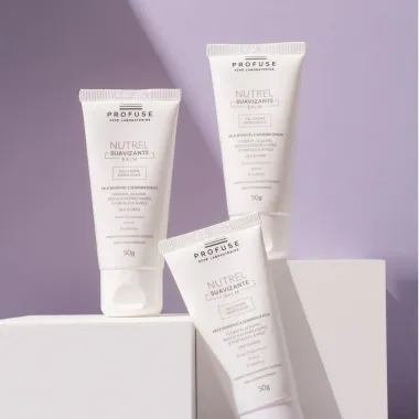 Profuse Nutrel Balm Gel Creme Hidratante Peles Sens&iacute;veis 50g