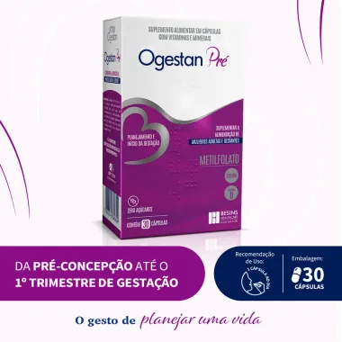 Ogestan Pré com 30 Cápsulas