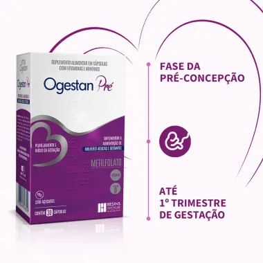 Ogestan Pré com 30 Cápsulas