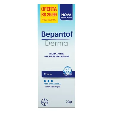 Bepantol Derma Hidratante Multirrestaurador Creme Pele Extrasseca 20g Oferta Especial