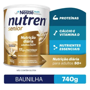 Nutren Senior Complemento Alimentar Baunilha 740g_2