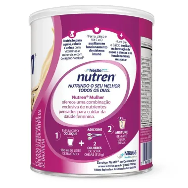 Complemento Alimentar Nutren Mulher Baunilha 400g