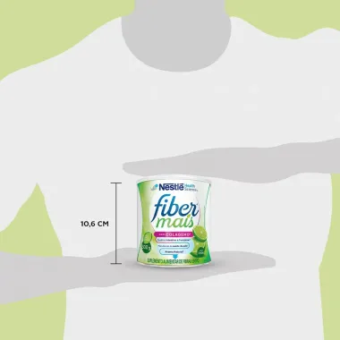 Suplemento Alimentar FiberMais Colágeno Mix de Fibras Sabor Limão 300g