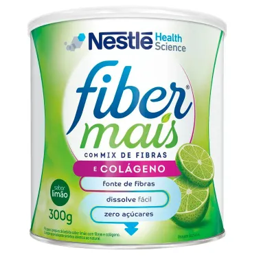 FiberMais Colágeno Mix de Fibras Limão 300g Frente