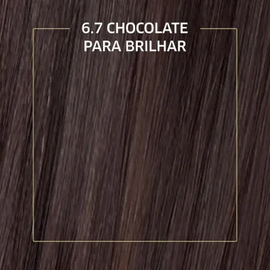 Tinta de Cabelo Biocolor Mini Kit Marrom Natural Irresistível 6.7-2