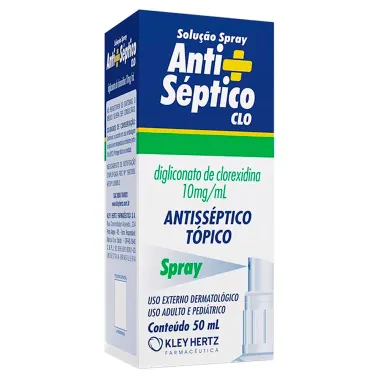 Antisséptico CLO Spray Tópico com 50ml