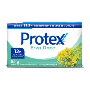 Sabonete em Barra Protex Erva Doce 85g