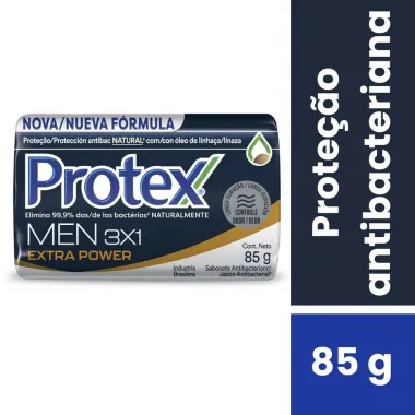 Sabonete Protex For Men 3 em 1 85g
