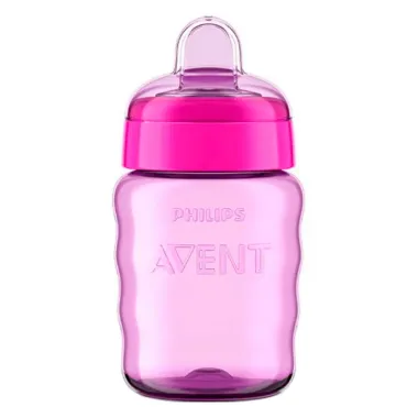 Copo de Transição Avent Easy Sip 9+ Meses 260ml Girls Cores Sortidas