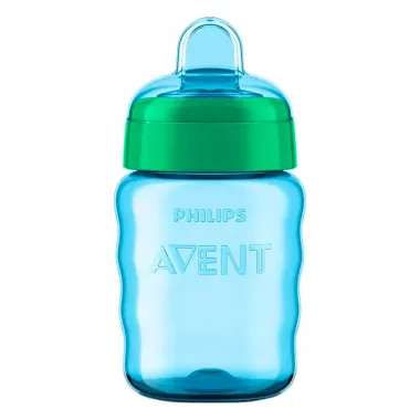 Copo de Transição Avent Easy Sip 9+ Meses 260ml Boys Cores Sortidas