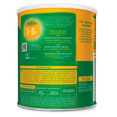 Nestonutri 1 a 3 Anos Fórmula Infantil de Primeira Infância 800g