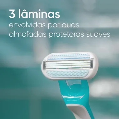 Aparelho de Depilação Gillette Venus Tropical com 3 Unidades Preço Especial