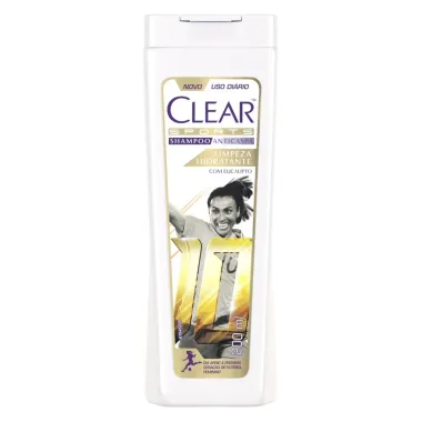 Shampoo Anticaspa Clear Sports Limpeza Hidratante 200ml