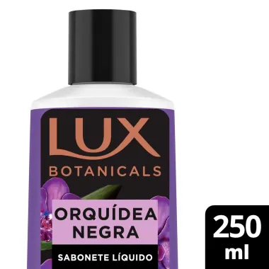 Sabonete Líquido Lux Botanicals Orquídea Negra 250ml