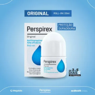 Desodorante Perspirex Roll-on Antiperspirante com 20ml