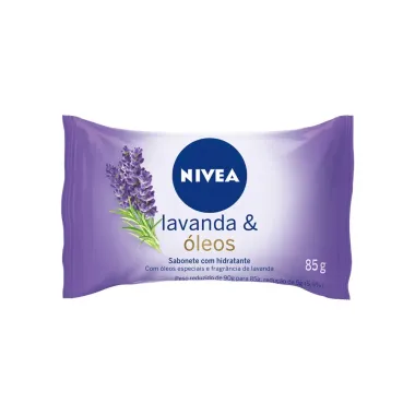 Sabonete em Barra Nivea Lavanda & &Oacute;leos 85g