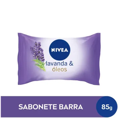 Sabonete em Barra Nivea Lavanda & &Oacute;leos 85g