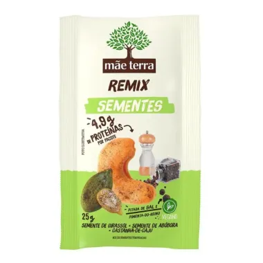 Snack Saudável Mãe Terra Remix Sementes 25g