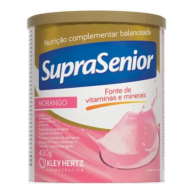 SupraSenior Morango Suplemento Alimentar 400g