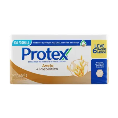 Sabonete Protex Aveia 85g cada Leve 6 Pague 5
