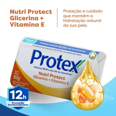 Sabonete Protex Vitamina E 85g cada Leve 6 Pague 5
