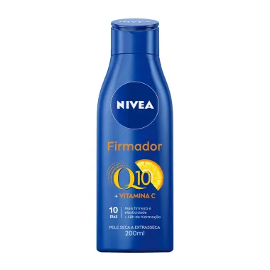 Loção Hidratante Nivea Firmador Q10 + Vitamina C Pele Seca a Extrasseca 200ml