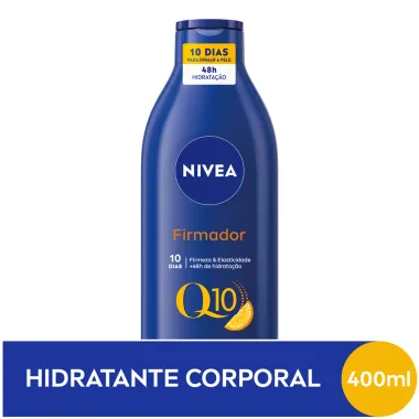 Loção Hidratante Nivea Firmador Q10 + Vitamina C Pele Seca a Extrasseca 400ml