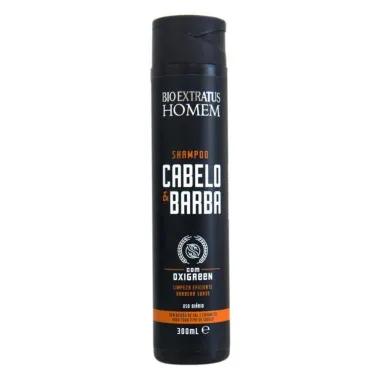 Shampoo Bio Extratus Homem Cabelo e Barba 300ml