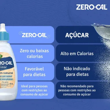 Adoçante Líquido Zero Cal Stévia 80ml