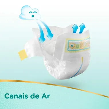Fralda Pampers Rec&eacute;m-Nascido Premium Care RN 36 Unidades