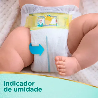 Fraldas Descartáveis Pampers Recém-Nascido Premium Care Tamanho RN+ 36 Unidades