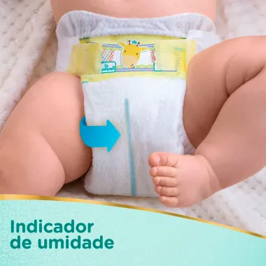 Fralda Pampers Recém-Nascido Tamanho RN+ 36 Fraldas Descartáveis