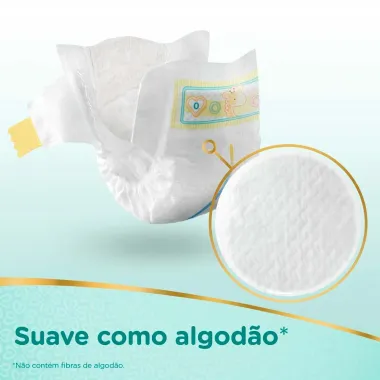 Fralda Pampers Recém-Nascido Tamanho RN+ 36 Fraldas Descartáveis
