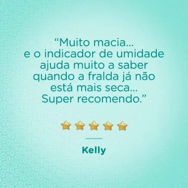 Fralda Pampers Recém-Nascido Tamanho RN+ 36 Fraldas Descartáveis