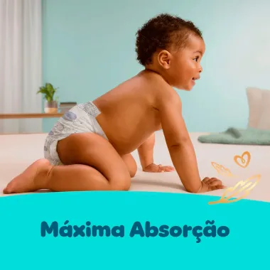 Fralda Pampers Premium Care Tamanho G Pacote Hiper 68 Fraldas Descartáveis