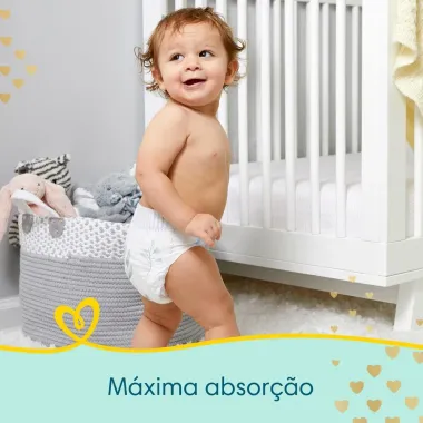 Fralda Pampers Premium Care Pacote Mega Tamanho P 40 Fraldas Descart&aacute;veis