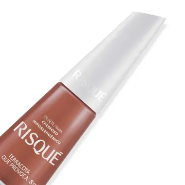 Esmalte Risqué Cor Terracota que Provoca com 8ml