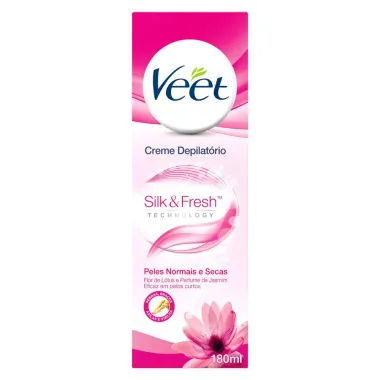 Creme Depilatório Corporal Veet Peles Normais e Secas 180ml