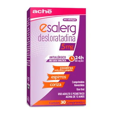 Esalerg 5mg 30 Comprimidos
