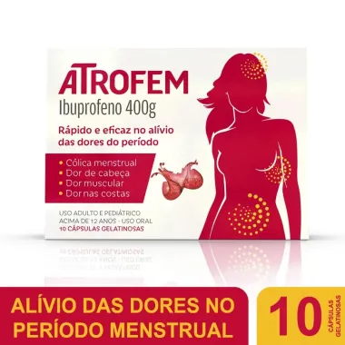 Atrofem 400mg com 10 Cápsulas Hero