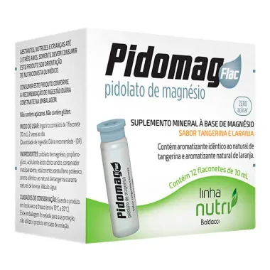 Pidomag Flac Flaconetes com 12 Unidades de 10ml cada