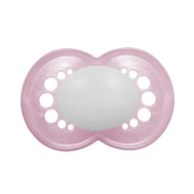 Chupeta Mam Original Silicone Skin Soft Ortodôntica 6+ Meses Girls Cores Sortidas 1 Unidade Ref:2636