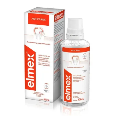 Enxaguante Bucal Elmex Antic&aacute;ries 400ml