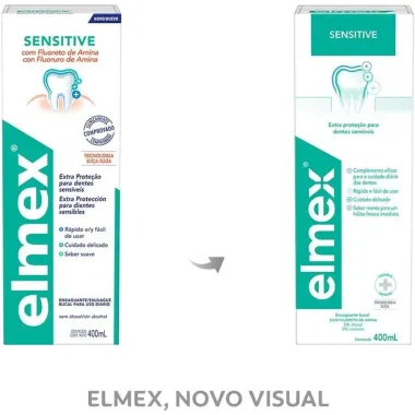 Enxaguante Bucal Elmex Sensitive 400ml