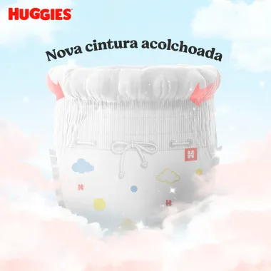 Fralda Roupinha Huggies Supreme Care Tamanho M Pacote Jumbo 22 Unidades Descartáveis