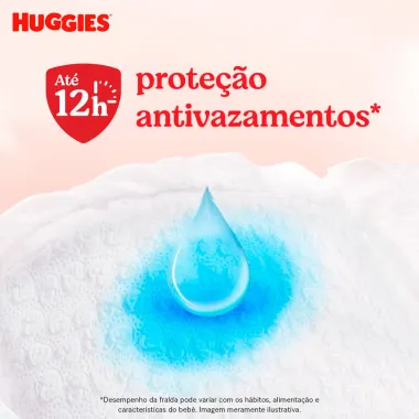 Fralda Roupinha Huggies Supreme Care Tamanho M Pacote Mega 36 Unidades Descartáveis