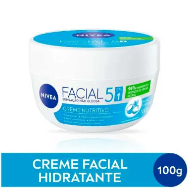 NIVEA Creme Facial Nutritivo Ultraleve 7 em 1 100g